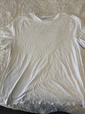 Mens White Crewneck Short Sleeve Tee by Primark